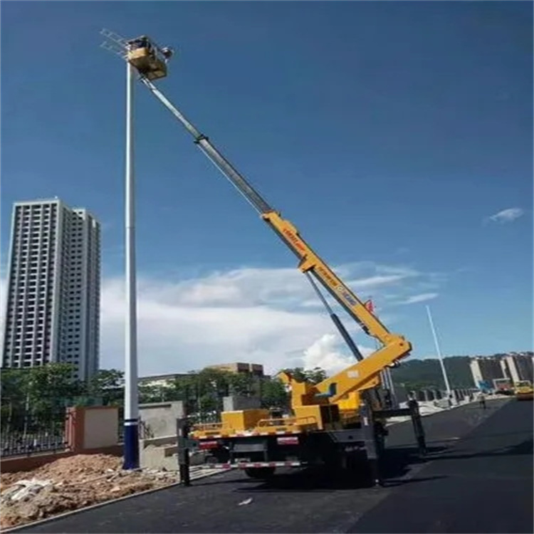 唐山丰南维修路灯的曲臂升降车出租