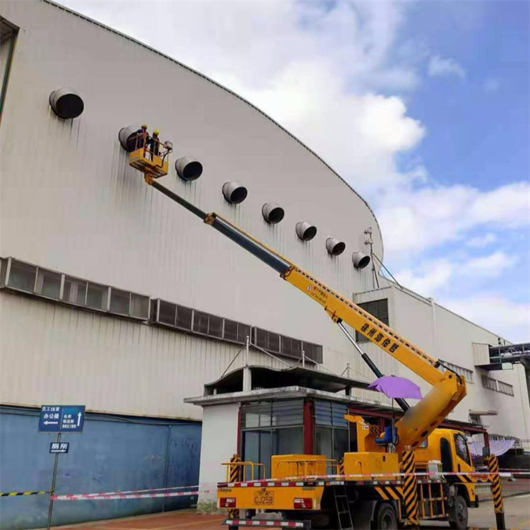 唐山丰南高空作业车出租服务：专业广告牌安装解决方案